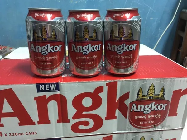 Cửa hàng phân phối bia Campuchia tại Hà Nội